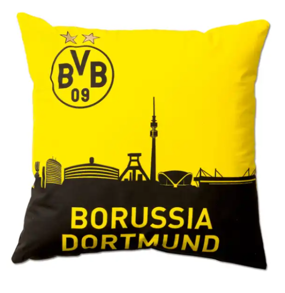 Borussia Dortmund - Kissen mit Skyline (40 x 40cm)